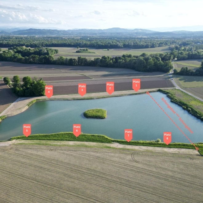 Ömer Lake Übersicht Plätze